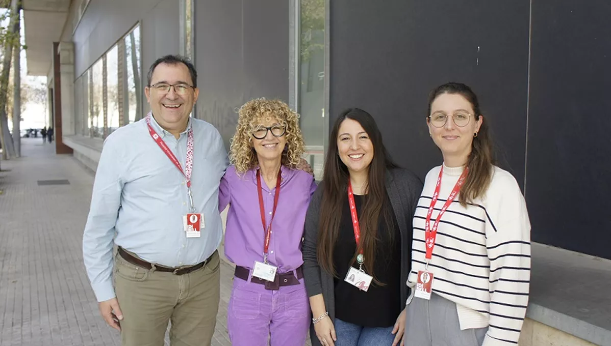 Fernando Fernández Aranda, Susana Jiménez Murcia, Lucía Camacho Barcia e Isabel Baenas (Fuente: CIBER)