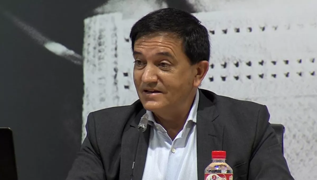El secretario general del CGE, Diego Ayuso, atiende a ConSalud.es. (CGE)