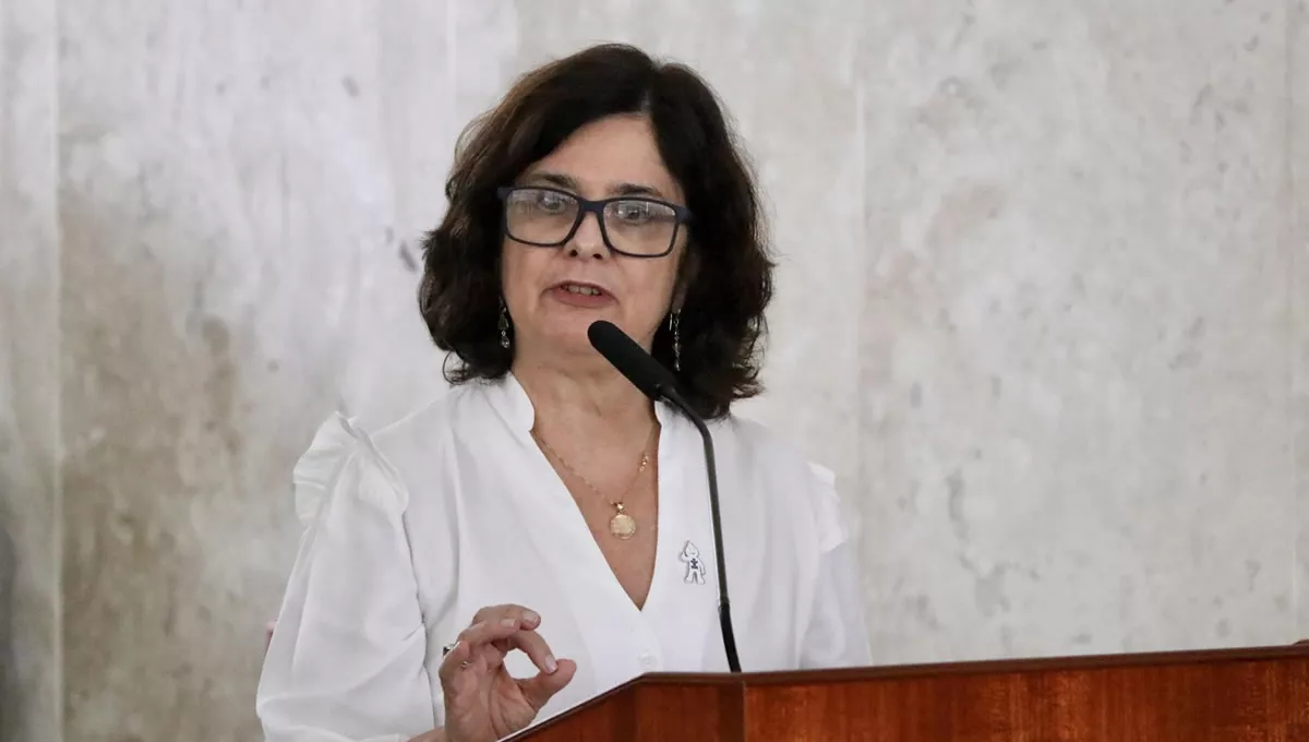 La ministra de Salud de Brasil, Nísia Trindade (foto: EP)