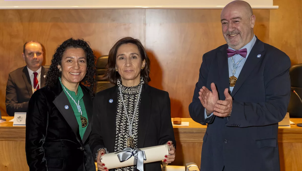 María Giráldez, nombrada miembro de la Academia de Enfermería de Galicia. (Foto: Povisa Centro de Estudios)
