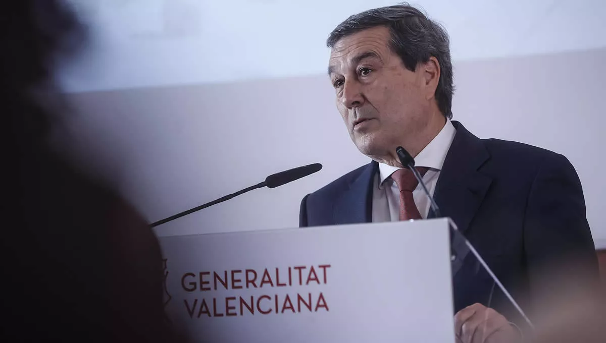 El consejero de Sanidad de la Generalitat Valenciana, Marciano Gómez (Foto: Rober Solsona/EP)