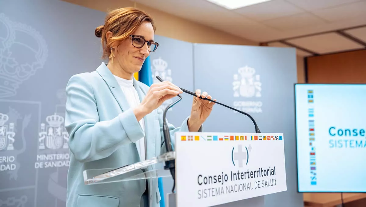 Mónica García, ministra de Sanidad (Foto: Gabriel Luengas/EP)