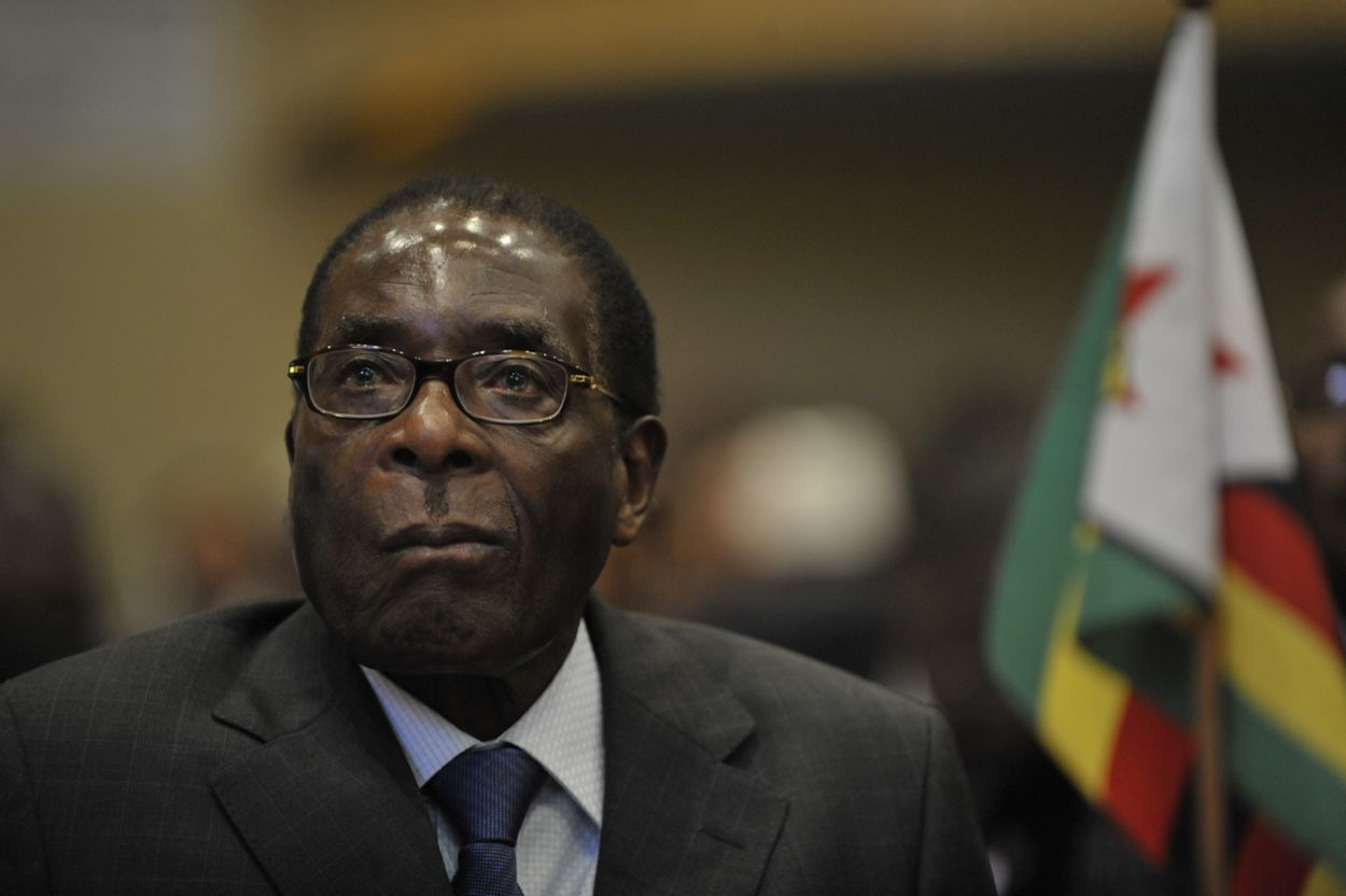 El presidente de Zimbaue, Robert Mugabe