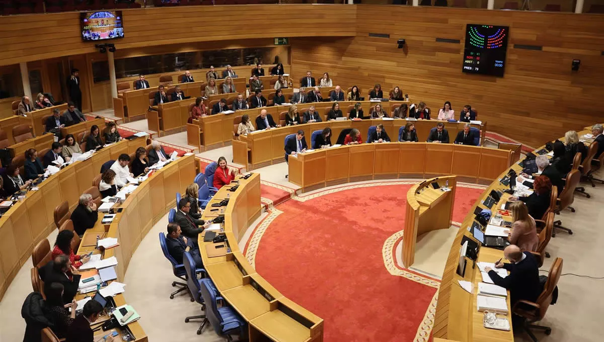Pleno del Parlamento de Galicia (foto: Parlamento de Galicia)
