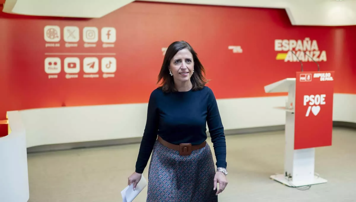 La portavoz del PSOE, Esther Peña (Foto: Alberto Ortega/Europa Press)