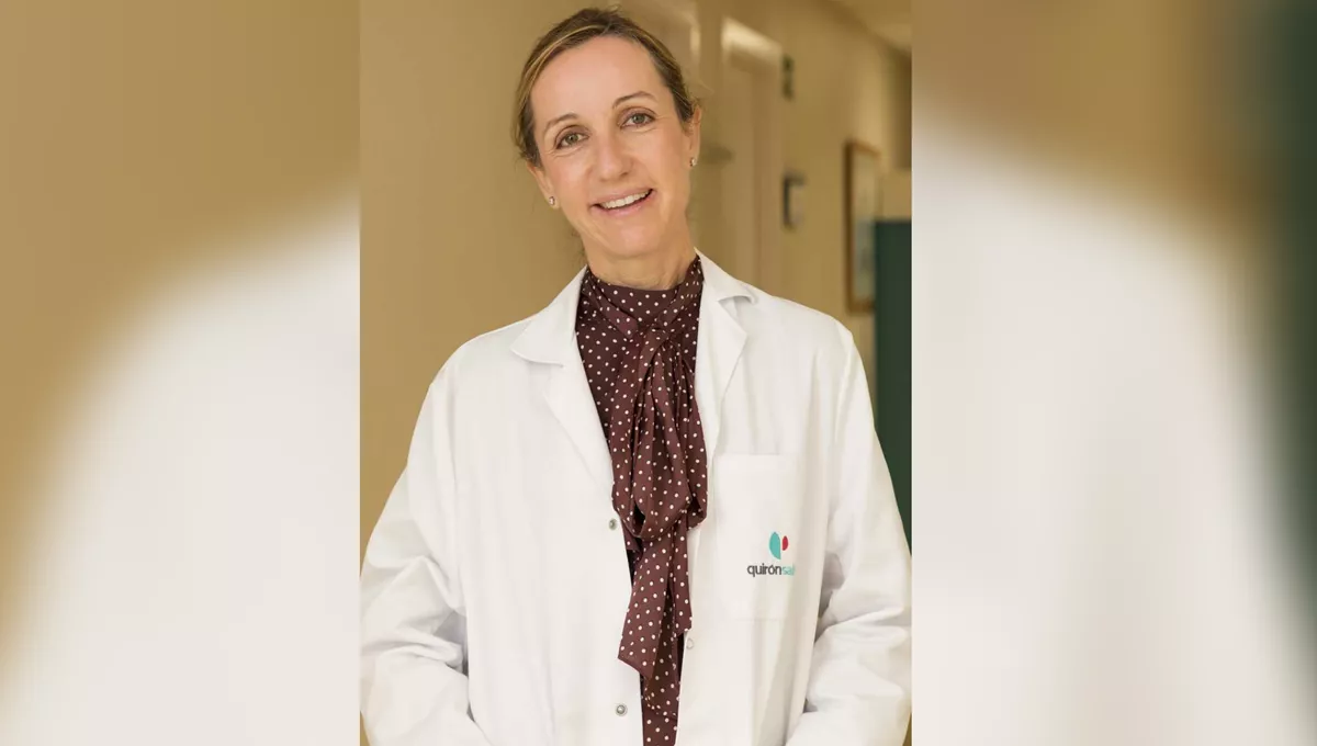 La Dra. María Calvo Pulido, Jefa de Servicio de Dermatología de Ruber Juan Bravo 49 (Foto. QuironSalud)