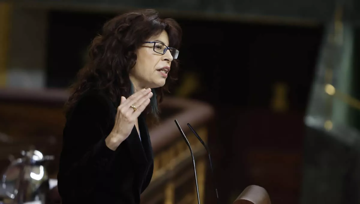 La ministra de Igualdad, Ana Redondo, defiende en el Congreso la ley de Paridad (foto: Congreso)