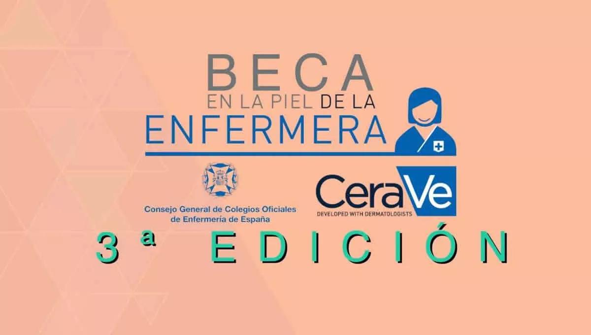 Cartel promocional de la Beca En la piel de la enfermera (Foto: CGE)