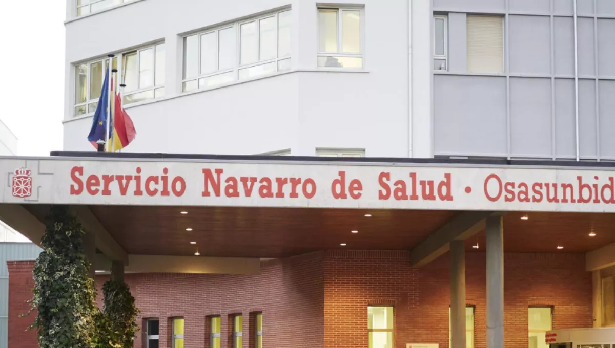 Fachada del Servicio Navarro de Salud Osasunbidea. (EP)