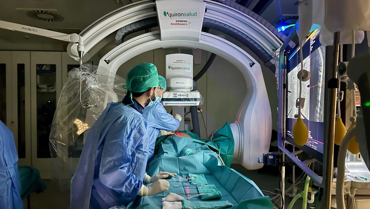 Quirófano de Neurorradiología Intervencionista en las nuevas instalaciones (Foto. Quirónsalud)