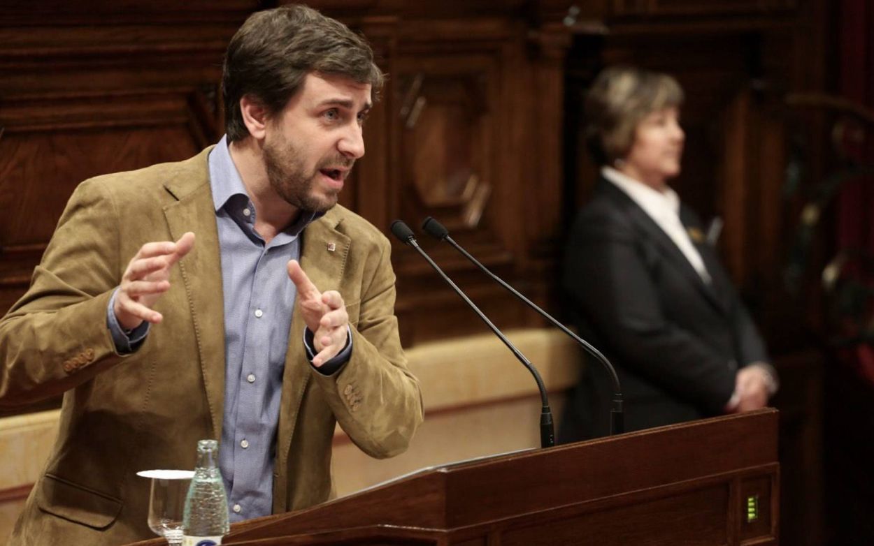 El exconsejero de Salud de Cataluña, Toni Comín.