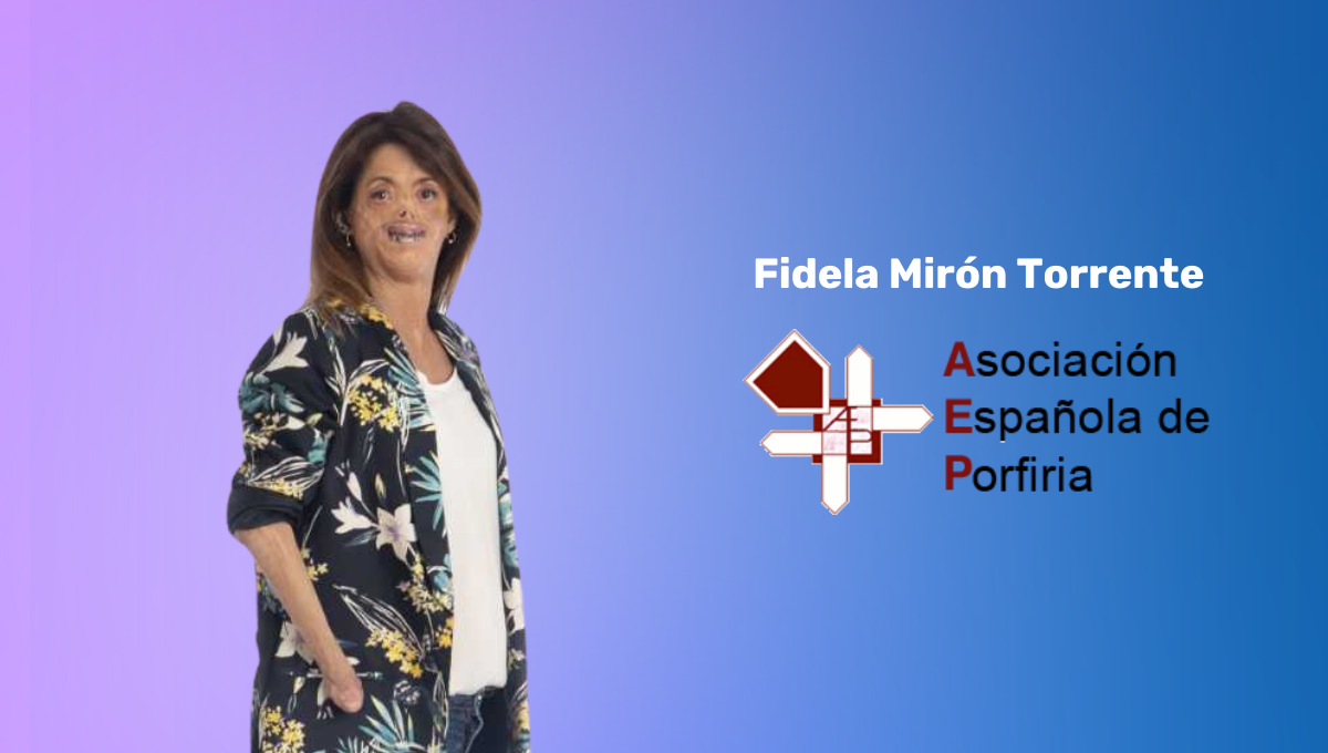 Fidela Mirón Torrente, presidenta de la Asociación Española de Porfiria (Foto: ConSalud.es)