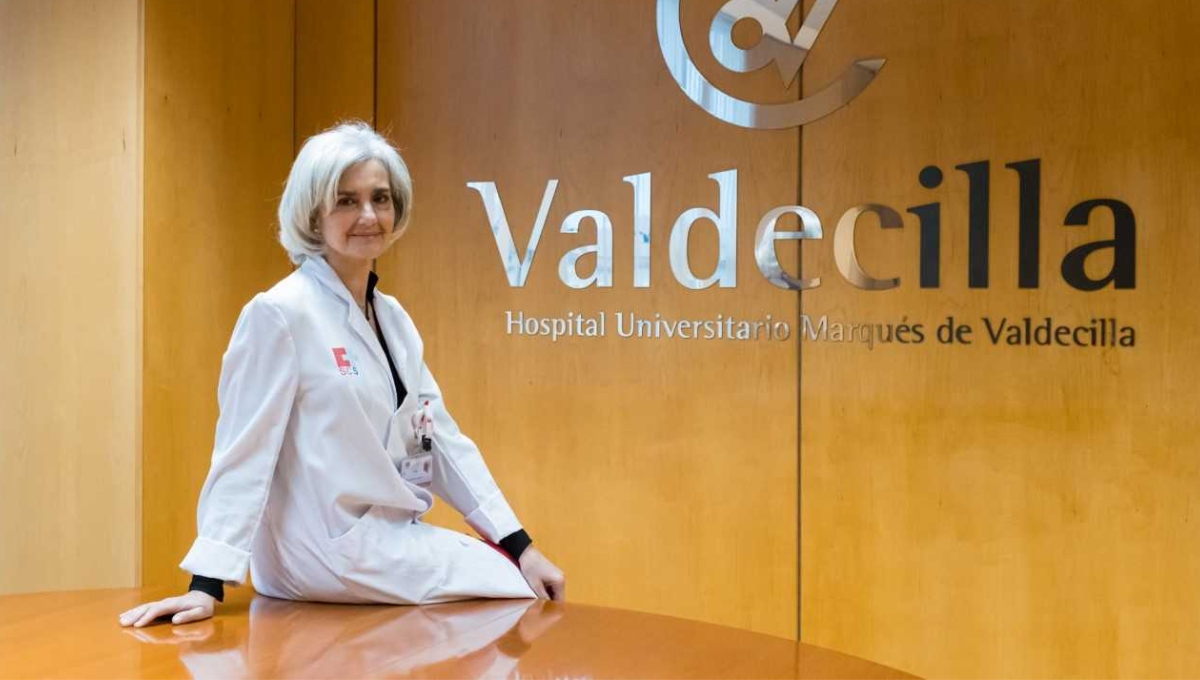 La directora gerente del Hospital Valdecilla, María Dolores Acón. (HdV)