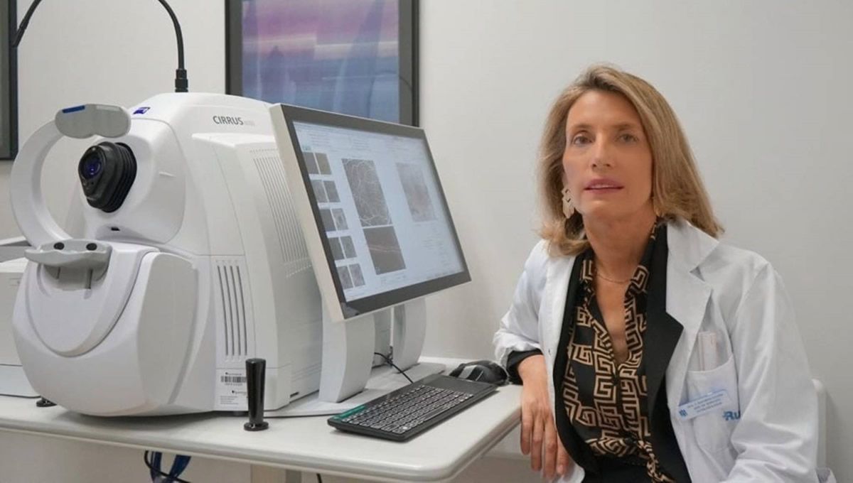 Isabel Garabito, oftalmóloga especializada en glaucoma del Hospital Ruber Internacional.