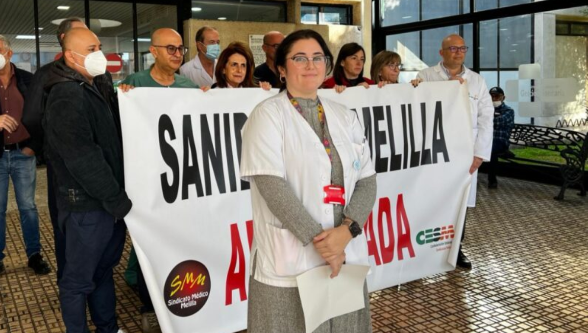 La presidenta del Sindicato Médico de Melilla, Elisabeth García Cortacero. (SMM)