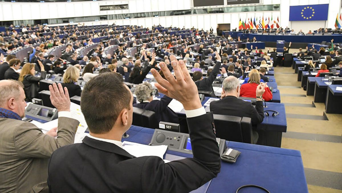 Votación en el Parlamento Europeo (Foto: PE)