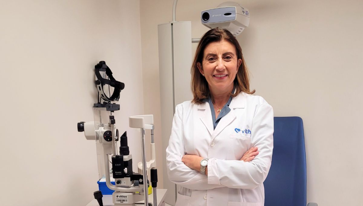 Teresa Sánchez Minguet, responsable de la Unidad de Oftalmología del Hospital Vithas Valencia 9 de Octubre (Fuente: Vithas)
