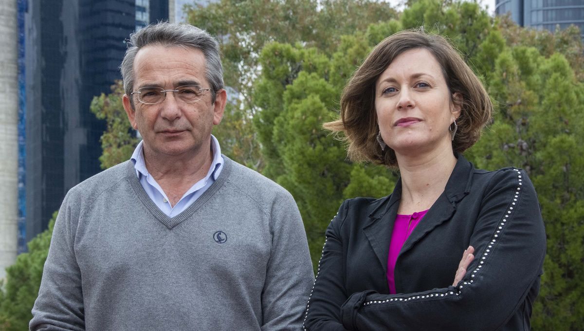 Julio Díaz y Cristina Linares, coordinadores del Observatorio de Salud y Cambio Climático (Foto: ISCIII)