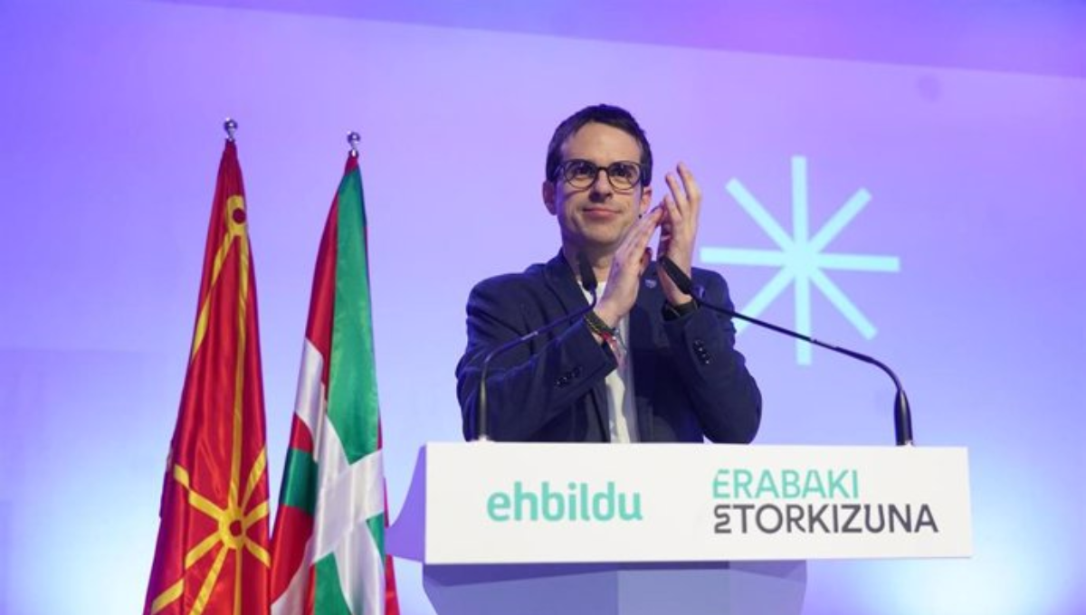 El candidato de EH Bildu a Lehendakari, Pello Otxandiano. (EP)