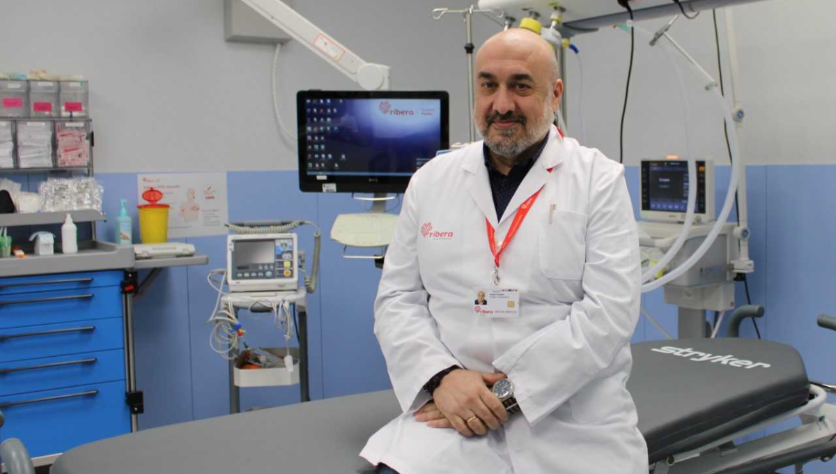 El doctor Juan Carlos Fuego Lombardero, nuevo jefe del servicio de Urgencias del Hospital Ribera Povisa. (Ribera)