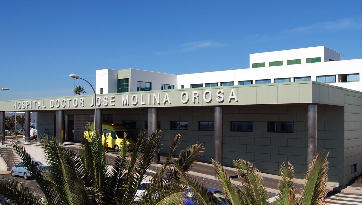 Hospital Doctor José Molina Orosa, donde se ha adjudicado la última plaza MIR de Traumatología de 2024 (FOTO: Gobierno de Canarias)