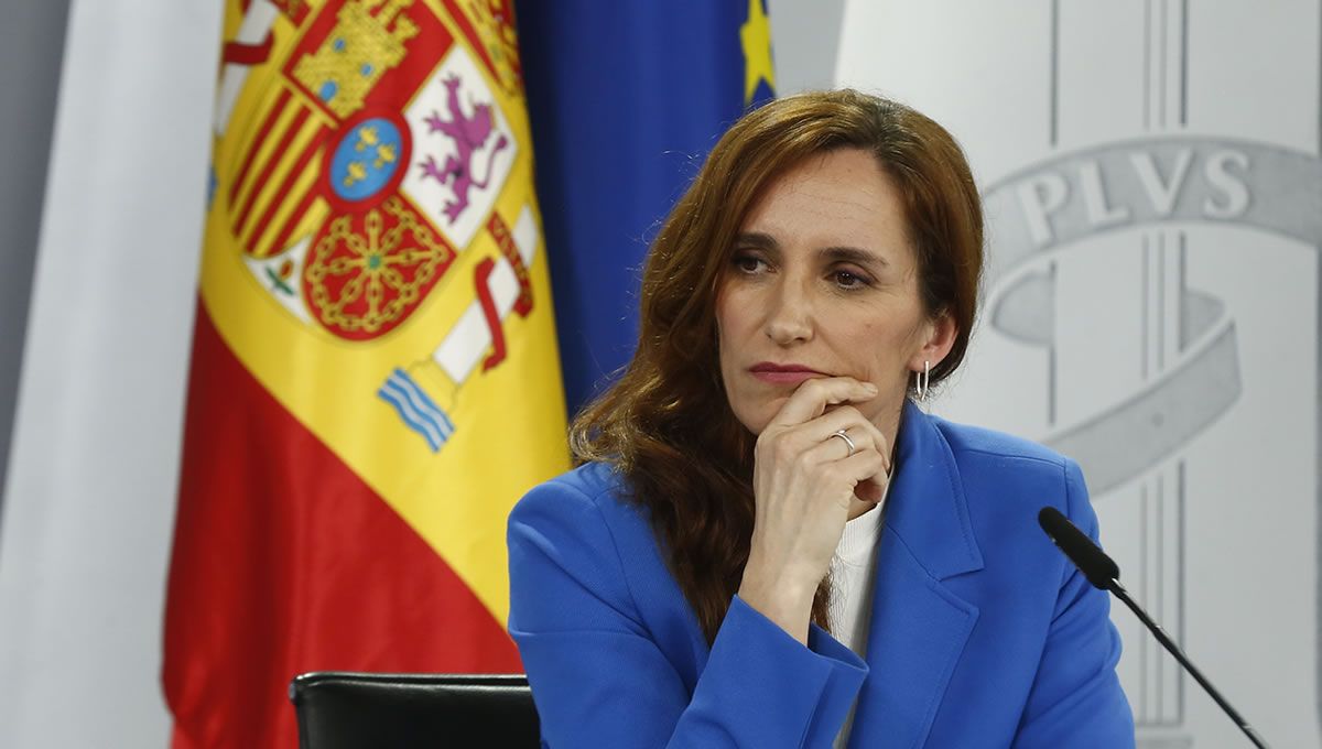 Mónica García en la rueda de prensa del Consejo de Ministros (foto: Sanidad)