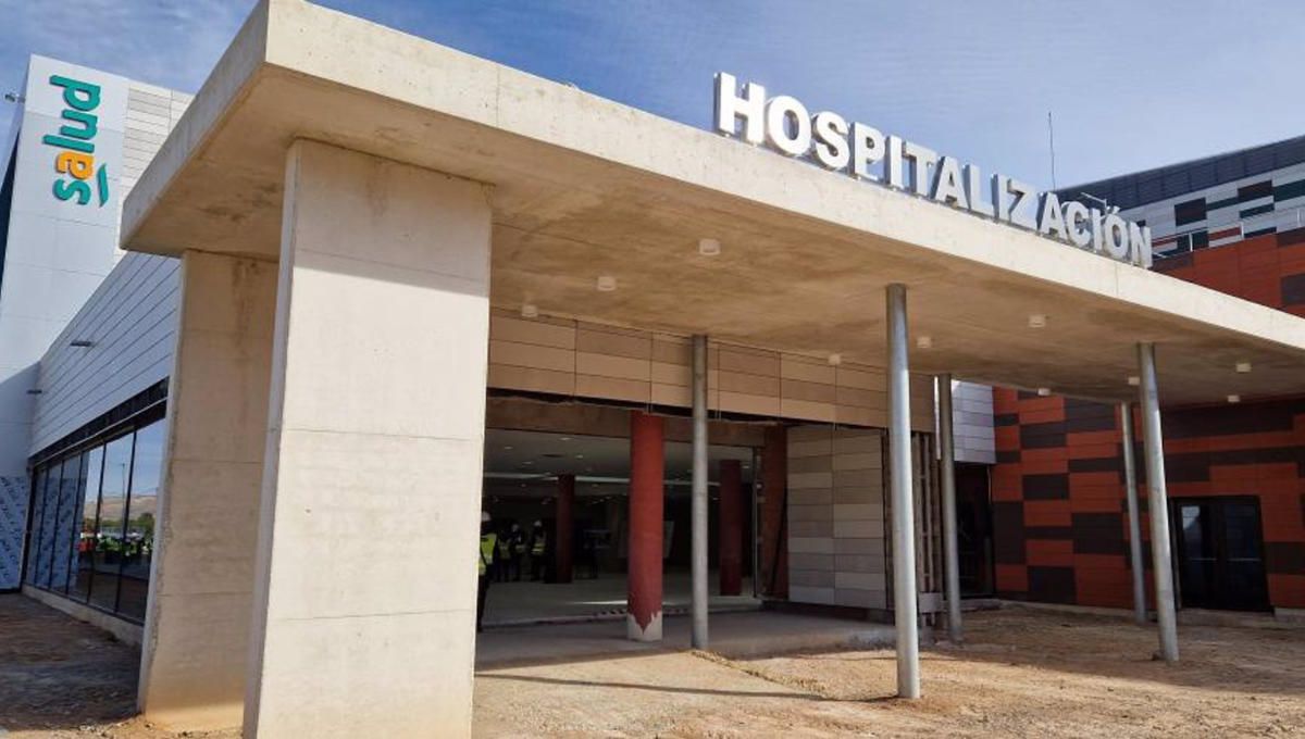 El futuro hospital de Teruel continúa en obras. (Gob. Aragón)