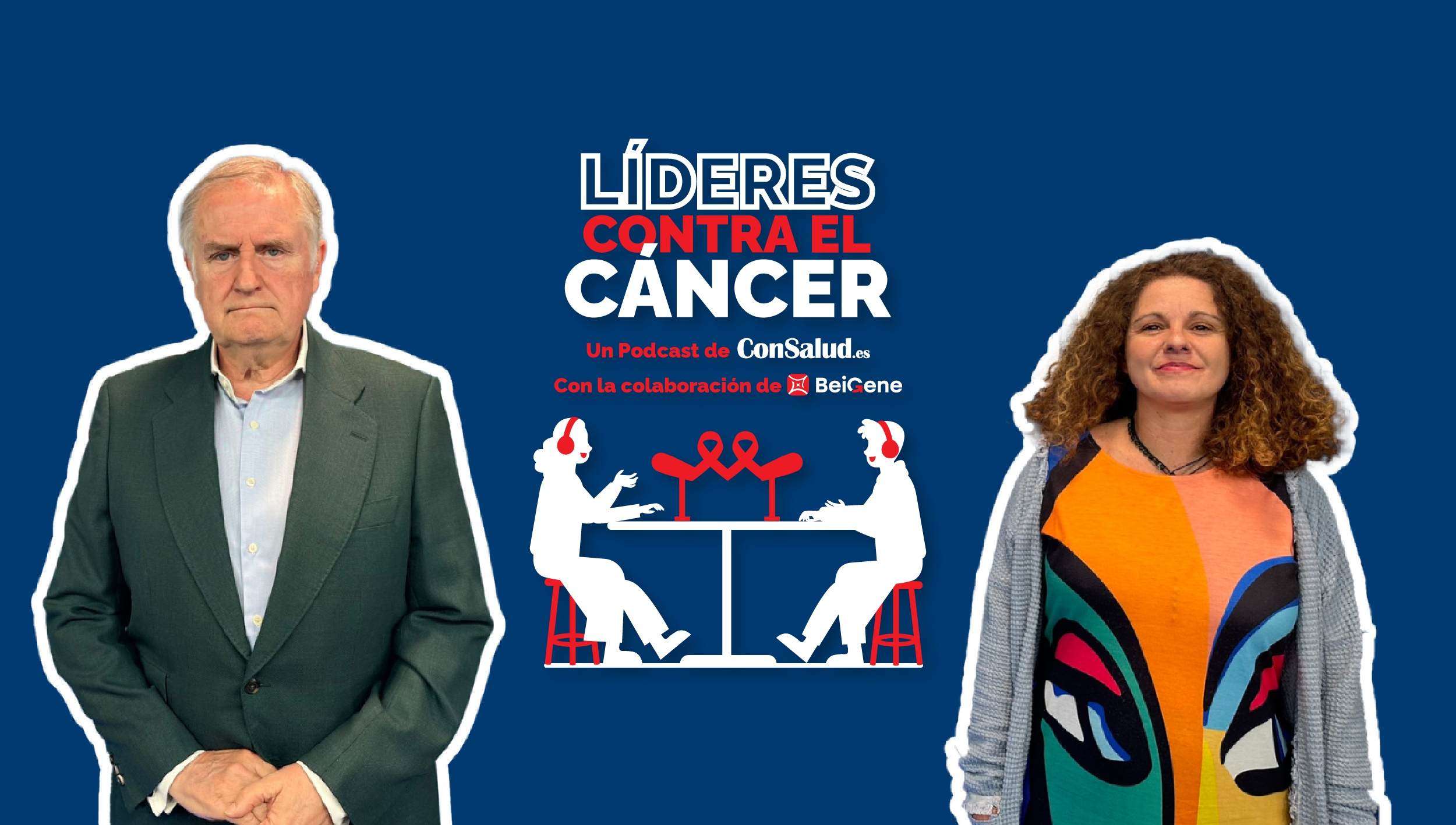 Líderes Contra el Cáncer: Oncología y Niños, con Luis Madero e Isabel Muelas (Foto. ConSalud.es)
