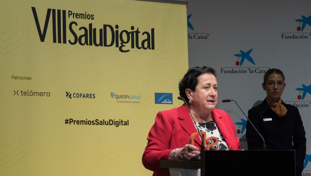 Itziar Larrea Arechabaleta, directora gerente del Hospital Santa Marina, ganadora en la categoría Institución Digital del Año