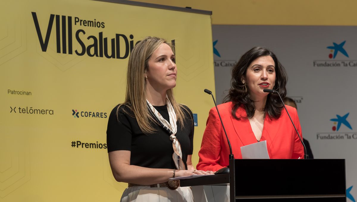 María Velasco, directora general del Grupo Mediforum, y Marta Gómez, directora de ConSalud