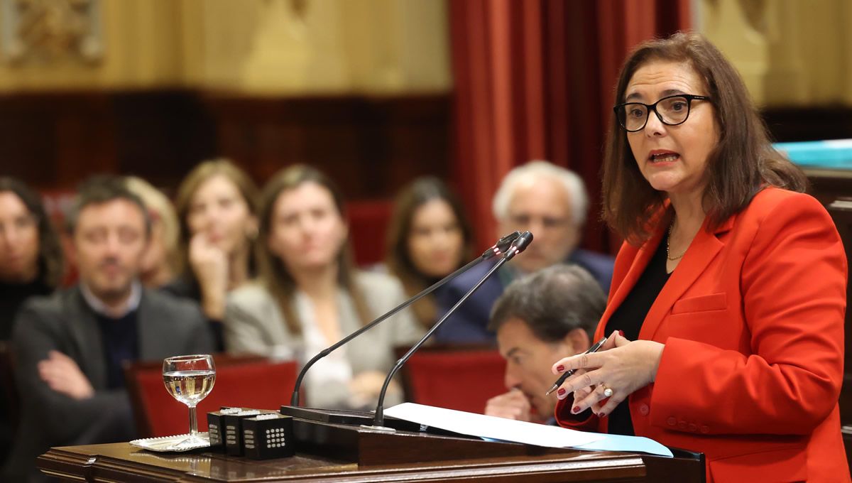 Manuela García, consejera de Salud de Islas Baleares (Foto. Gobierno balear)