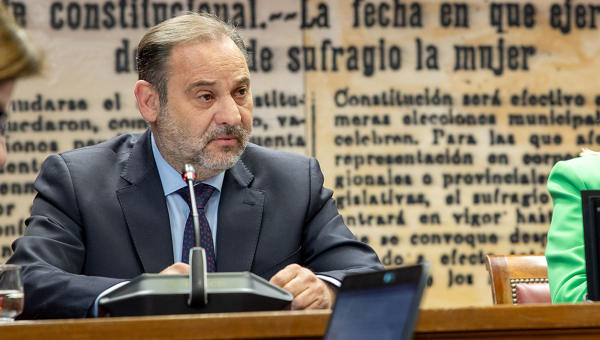 José Luis Ábalos comparece ante la Comisión de Investigación sobre los contratos públicos realizados en la pandemia (Foto: Senado)