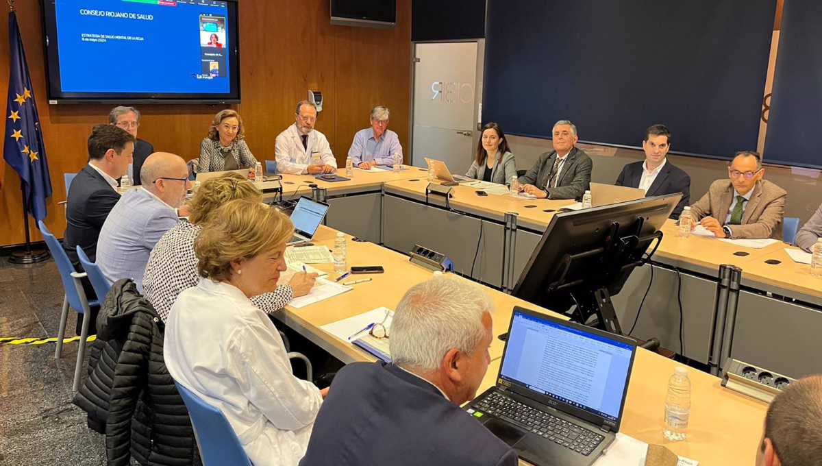 Reunión del Consejo Riojano de Salud. (EP)