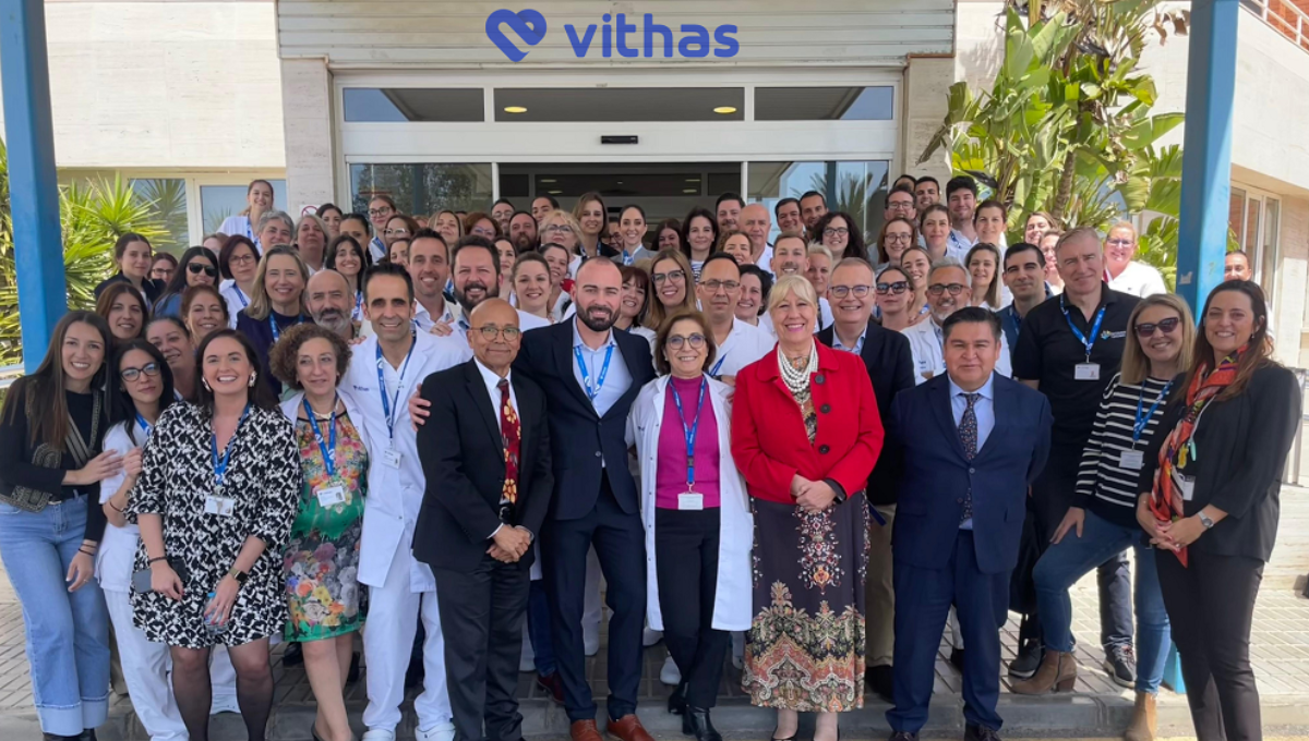 Equipo del Hospital Vithas Almería (Foto. Vithas)