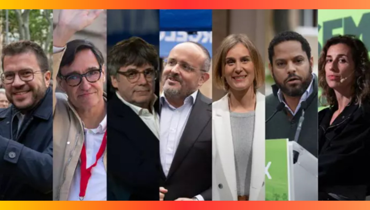 Candidatos a las elecciones catalanas del 12-M. (EP)