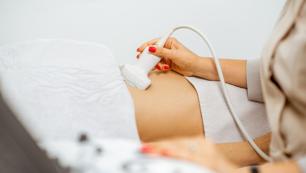 Médico realizando una ecografia a una embarazada (Fuente: Canva)
