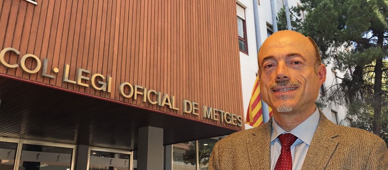 José Vilaplana es presidente del Consejo de Colegio de Médicos de Cataluña