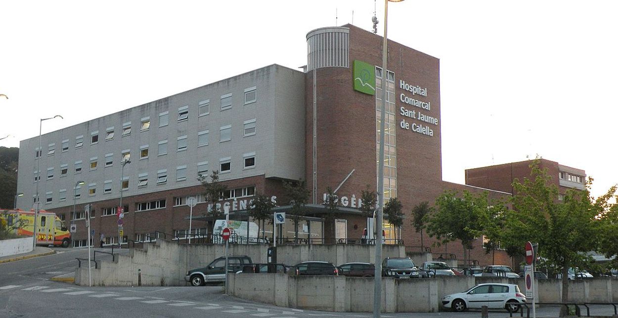 Hospital Sant Jaume de Calella, donde murió el bebé