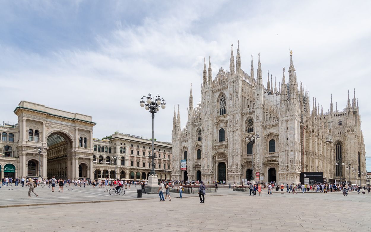 Piazza del Duomo, en Milán