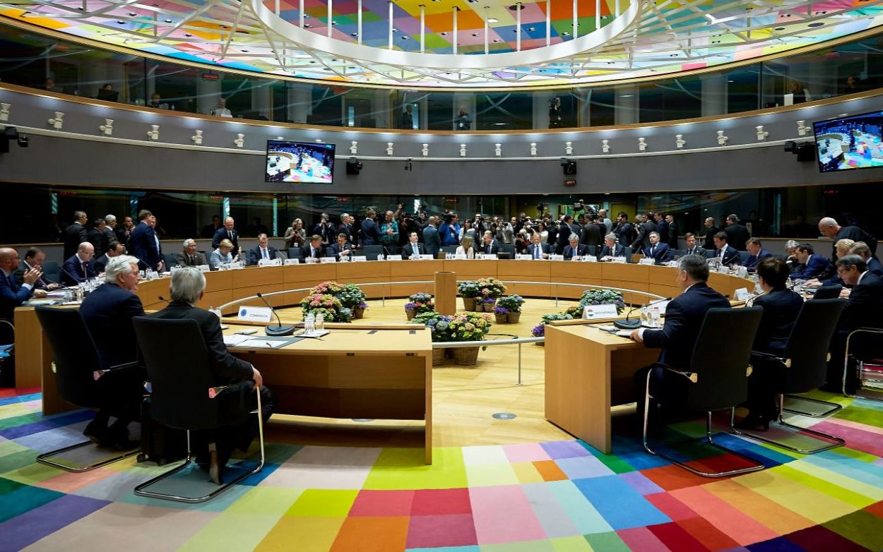 Imagen de una de las reuniones del Consejo de la Unión Europea.