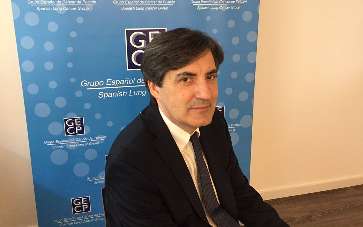 El doctor Mariano Provencio, presidente del Grupo Español de Cáncer de Pulmón (GECP)
