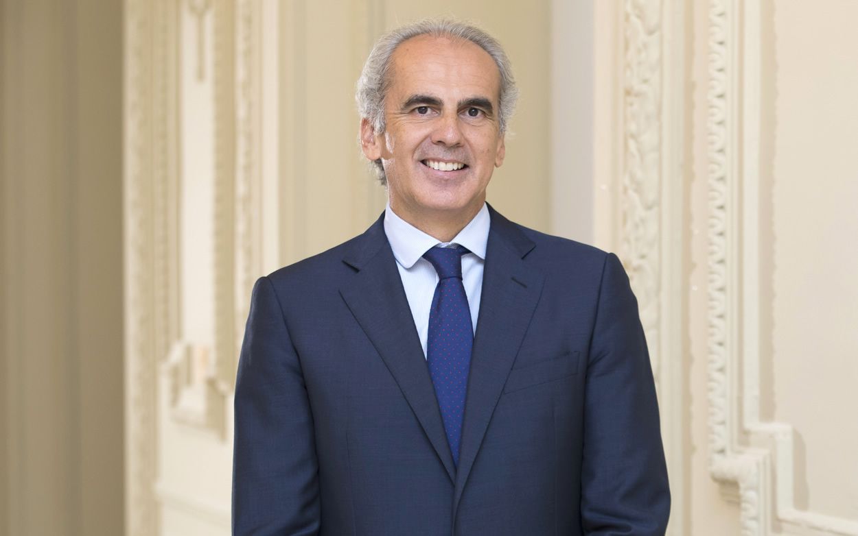 Enrique Ruiz Escudero, consejero de Sanidad de Madrid.