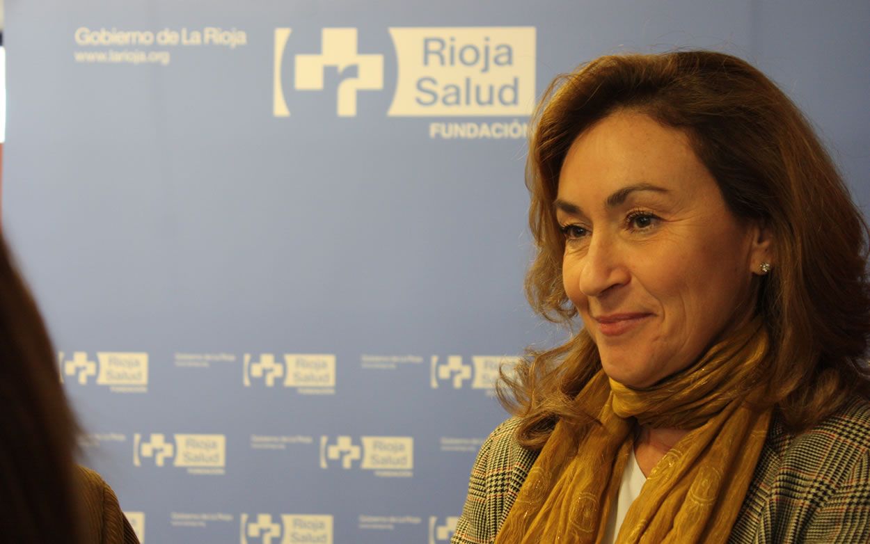 La consejera de Salud de La Rioja, María Martín