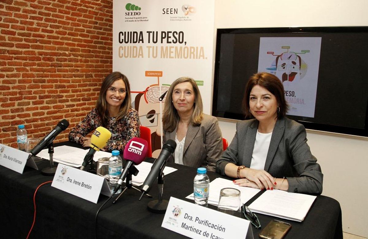 De izq. a dcha.: Nuria Vilarrasa, Irene Bretón y Purificación Martínez de Icaya