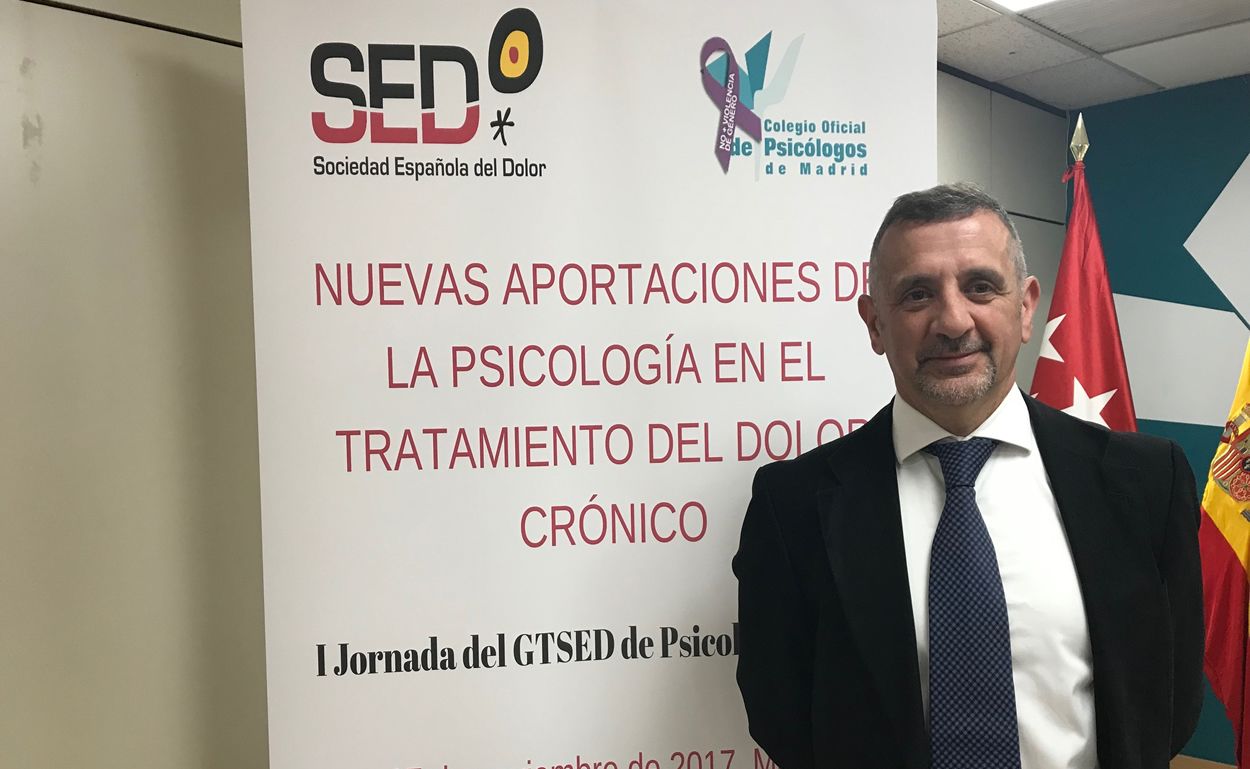 Antoni Castel, coordinador del grupo de Trabajo de Psicología y Dolor de la Sociedad Española del Dolor (SED)