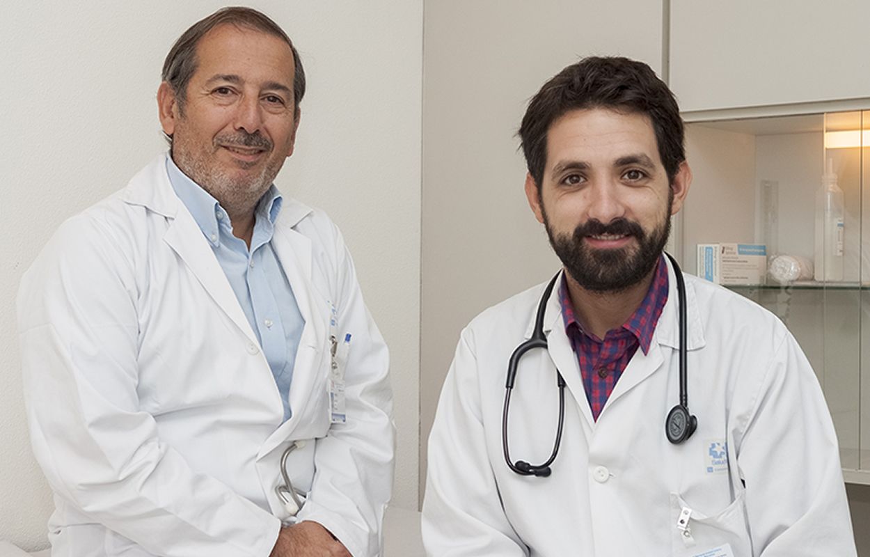 Los doctores Jorge del Toro y Pablo Demelo, responsables de esta consulta.