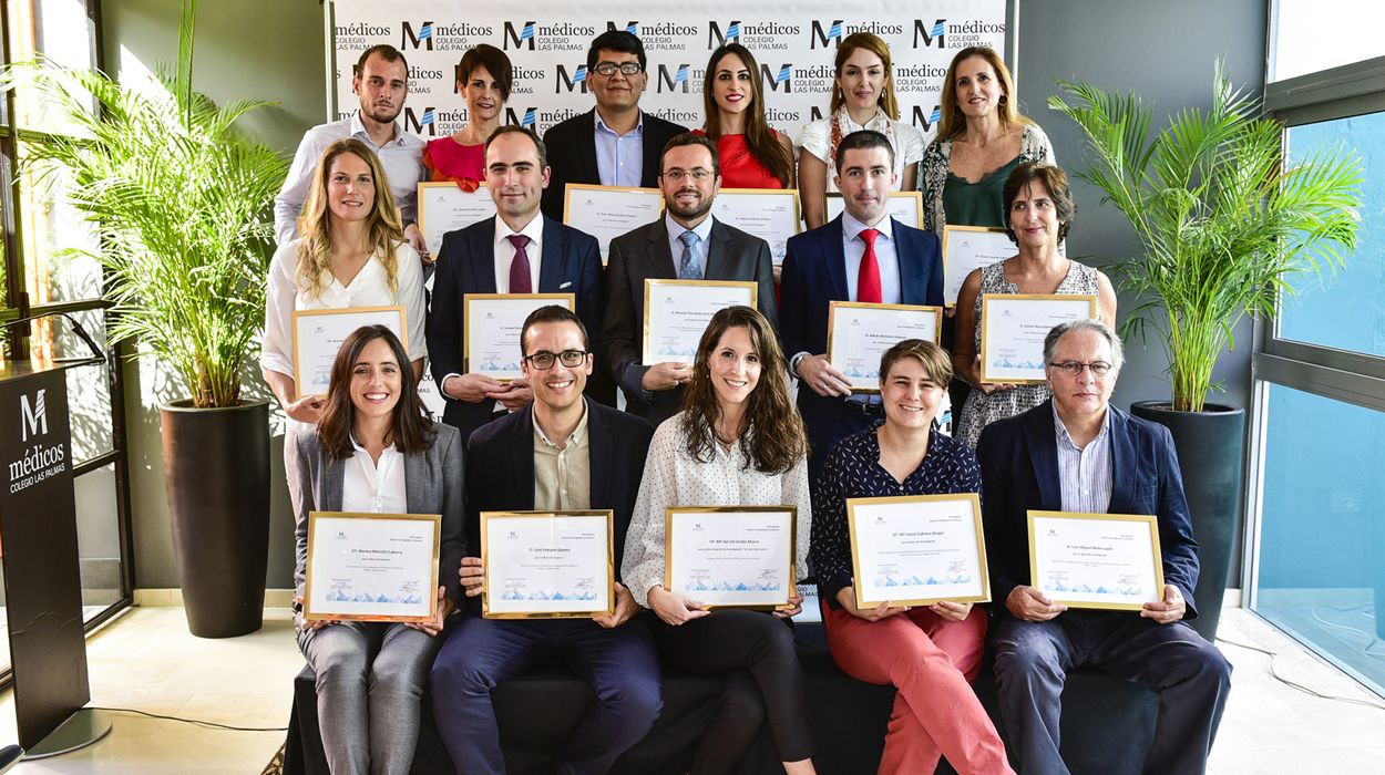Ganadores Becas I+E 2017 Fundación Colegio Médicos Las Palmas