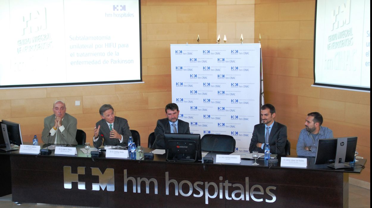Presentación del tratamiento HIFU en el HM CINAC