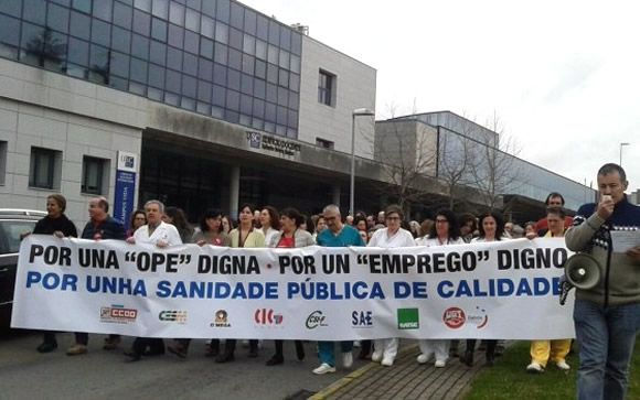 Los médicos de Galicia recuerdan a Feijoó que “ya no hay excusas” para no mejorar sus condiciones