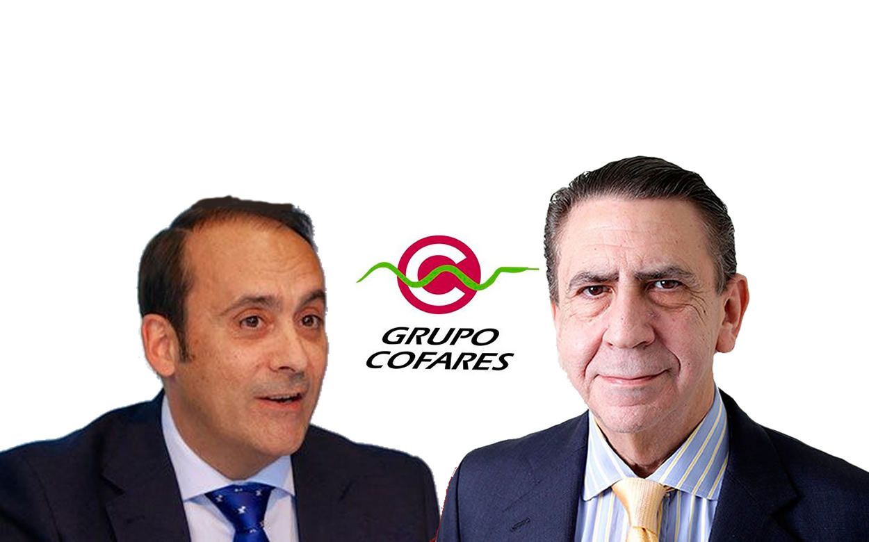 De izq. a drcha.: Eduardo Pastor, vicepresidente de Cofares; y Juan Ignacio Güenechea, presidente de Cofares.